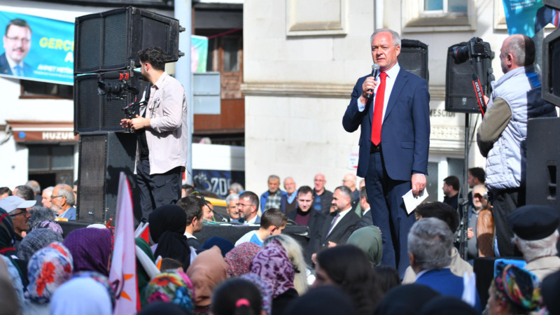 BAŞKAN BEŞEL: “OYUNUZU SATIN ALARAK GELMEDİM”