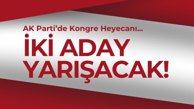 AK Parti’de kongre heyecanı