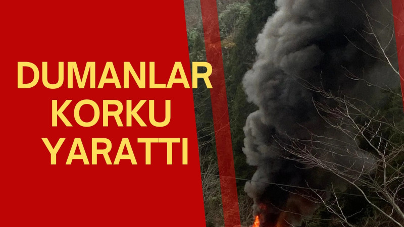 Dumanlar Korku Yarattı