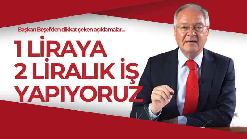 1 LİRAYA 2 LİRALIK İŞ YAPIYORUZ