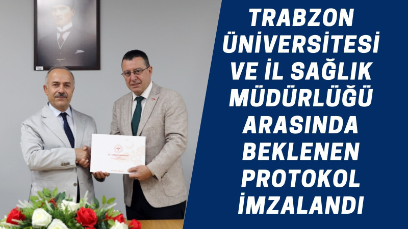 Beklenen protokol imzalandı